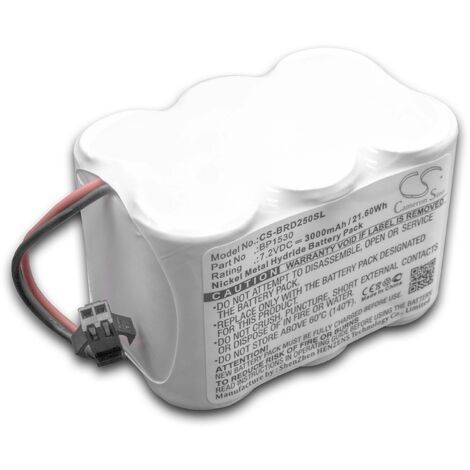 Ricambi Pipette Ricerca Batteria NiMH Per Pipetta Eppendorf - Ricaricabile 2,4V 1,2Ah Batteria Per Mini Motosega - 10