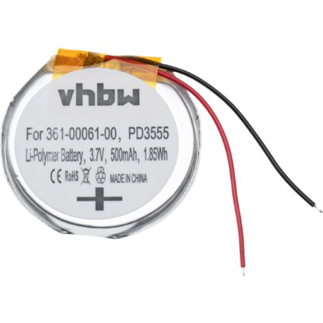 Batterie Compatible Garmin Approach S6 — 240 MAh, 3,7V, Li-polymère, Remplacement Pour Référence 361-00076-01