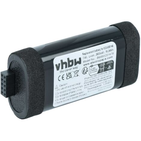 Vhbw Batteria Al Litio 1000mAh 3,7V Compatibile Con Beatfoxx Beachside BS-20BTB | Sostituzione Per Casse E Altoparlanti