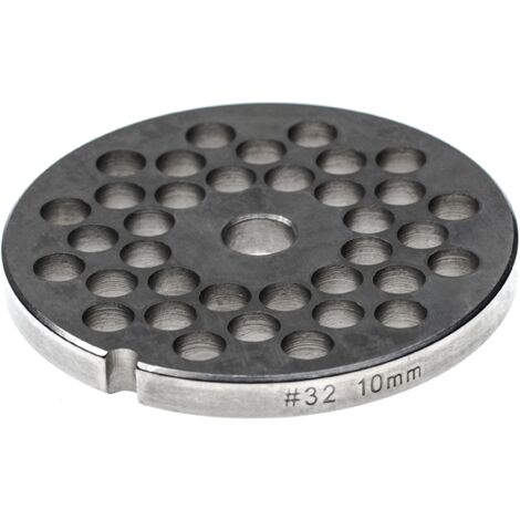 BSD Griglia Disco Forato Piastra per Tritacarne n. 32 (Diametro dei Fori: 14 mm