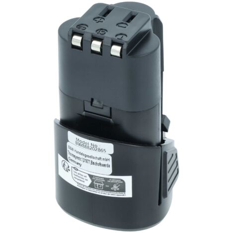 vhbw batteria compatibile con Kress 108 ALS 2.0 Sst L utensile elettrico (2000 mAh, Li-Ion, 10,8 V)