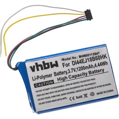 Vhbw Batteria Sostituisce Dejavoo IP604355-2P Per Lettore Di Carte, NFC Smart Card Reader Terminale Pos 2900mah 37v Li Poly 54388345