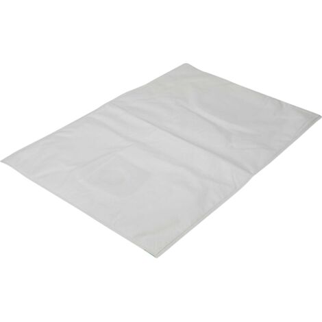 Vhbw 10x Sacchetti Compatibile Con Metabo ASA 2025, ASA 9050, ASR 1250 Sho 1150 Aspirapolvere In Microfibra 68 6cm X 23 7cm Bianco 84016970