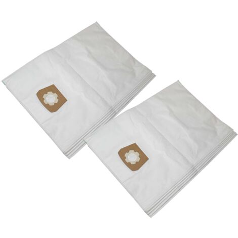Vhbw 10 Sacchetti Per Aspirapolvere Compatibili Con Kärcher NT 22/1 Ap L E Ap Te L - 42x26,5 Cm