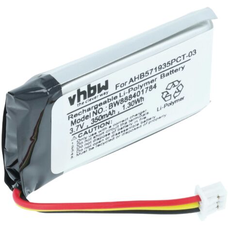 Batteria Compatibile Per Sennheiser BA-300 - 3,7V 140mAh Li-Polymer, Ricambio Non Originale