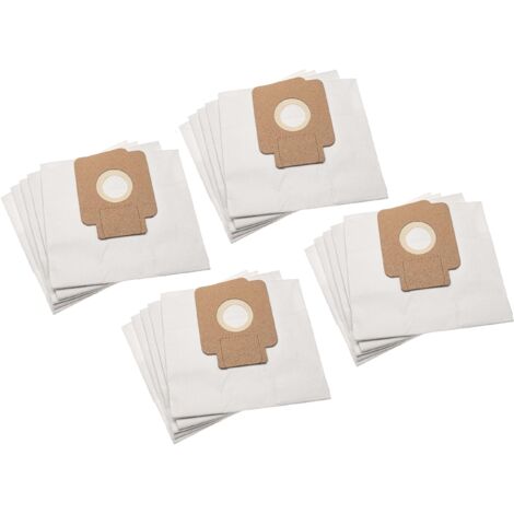 vhbw 20x sacchetto compatibile con Hoover TW 1750, TW 1790 aspirapolvere -  in carta, 16,5cm x 18cm, beige