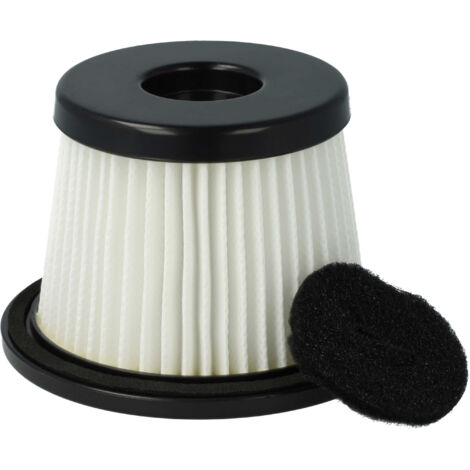 Vhbw Set de 2x filtros compatible con Nilfisk Compact C110, C120, C10, C220, C230, C15, C210