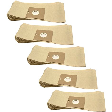 vhbw 50x sacchetto compatibile con Satrap Aspira Mouse 1500, Mousy Class  1300 aspirapolvere - in carta, 35cm x 16cm