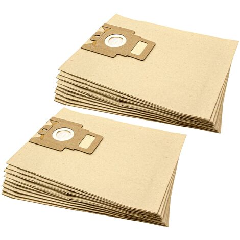 10 Sacchetti Per Aspirapolvere + Filtro Per Miele Allervac Hepa Plus, S 300 I - 399 I, HS15, S 745, De Luxe, S 5 / S5, Powermax, Solution Hepa TT 2000
