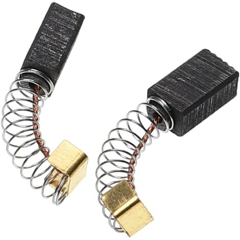 2 escobillas de carbón para motor de 6 x 10 x 15 mm compatibles con