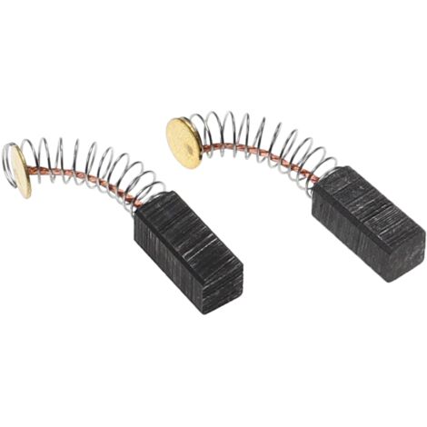 vhbw 2x spazzola carbone 5 x 12 x 33mm compatibile con Bosch Exclusiv Maxx 1200, 1000, 120, 130 A, 115 A, 100 A lavatrice + molla