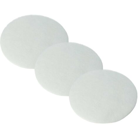 vhbw set di 3x filtro protettivo compatibile con Dyson DC19, DC20, DC21, DC04, DC05, DC08, DC29 aspirapolvere - bianco (1/5)