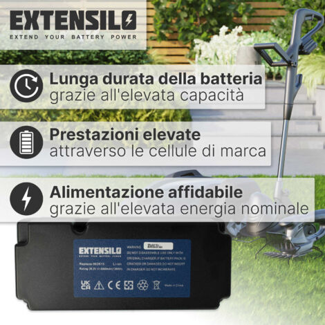 CS-FKX320SL Batterie 1800mAh compatibile con [Falk] IBEX 25, IBEX 25