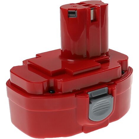 EXTENSILO batteria compatibile con Makita 5046DWD, 5046DWFE, 5046DWDE, 5621DWA, 5620DWD, 5621RDWA, 5621DWD utensile elettrico (3300 mAh, NiMH, 18 V) (1/4)