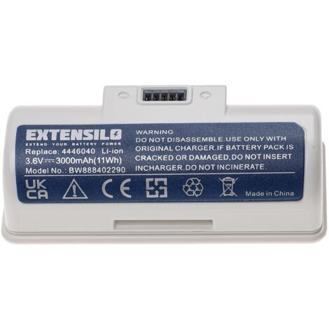 Batteria Sostitutiva IRobot 4446040 BC674 – 5300mAh Li-Ion Per Aspirapolvere Robot - 2