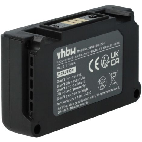 vhbw 2x batteria compatibile con Sony Alpha 3000, 5000, 5100, 6000 fotocamera digitale DSLR (950mAh, 7,2V, Li-Ion) con infochip