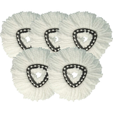 Vhbw 6 Testine Pulenti In Microfibra Per Vileda Easy Wring & Clean - Ricambi Lavapavimenti - 3