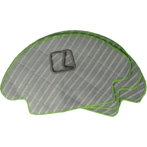 Vhbw 3 Spazzole Laterali Compatibili IRobot Roomba 866 886 900 980 - Bianco/Giallo - Set Ricambi