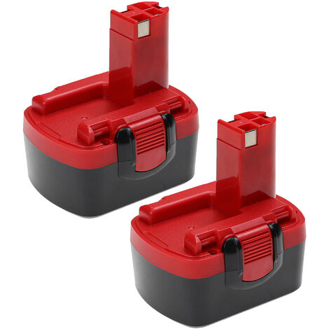 vhbw 2x batteria compatibile con Bosch PAG 14.4V, PDR 14.4V/N, PLI 14, PSB 14, PSB 14.4V, PKS 14.4V utensile elettrico (2000 mAh, NiMH, 14,4 V) (1/5)