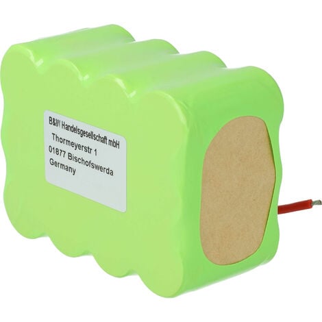 vhbw batteria compatibile con Bosch Move BBHMOVE3N/01 aspirapolvere  (2500mAh, 14,4V, NiMH)