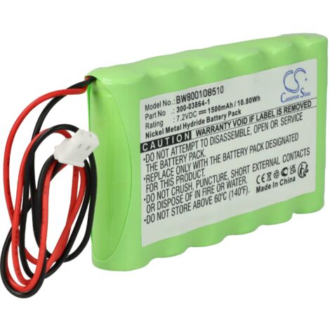 Vhbw Batteria Sostitutiva Compatibile Brother PocketBook Plus / 300 Stampanti - NiMH 14.4V 360mAh (PA-BT-300, LB4707001)