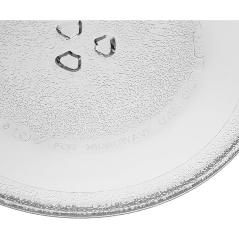 Piatto Girevole Per Microonde Vhbw 32,4 Cm – Sostituisce LG MH6889, Attacco A Y, Vetro Trasparente