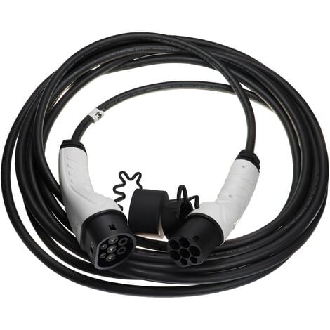 Cavo Ricarica Tipo 2 Con Spina Schuko 6m - 3.6kW, IP65, Per Auto Elettriche