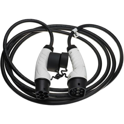 Cavo Di Ricarica Tipo 2 Vhbw 5 Metri Per Auto Elettriche | Monofase 32A 7kW | Compatibile Land Rover, Honda