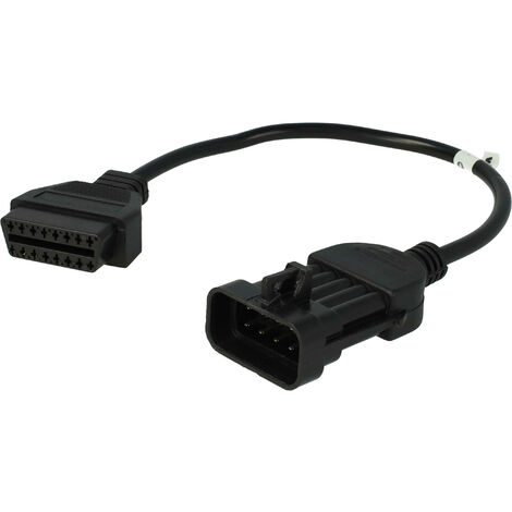 vhbw Adattatore OBD2 OBD1 a 20 Pin a OBD2 Compatibile con