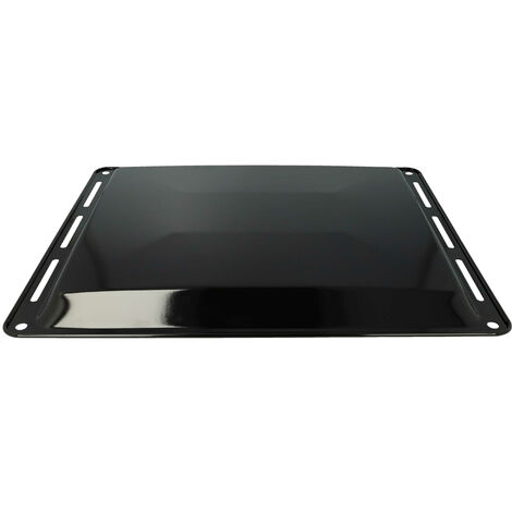 vhbw teglia compatibile con Ikea 702.181.71 OV B01 B IK forno - 44,5 x 37,5  x 5 cm, antiaderente, smaltata, nero