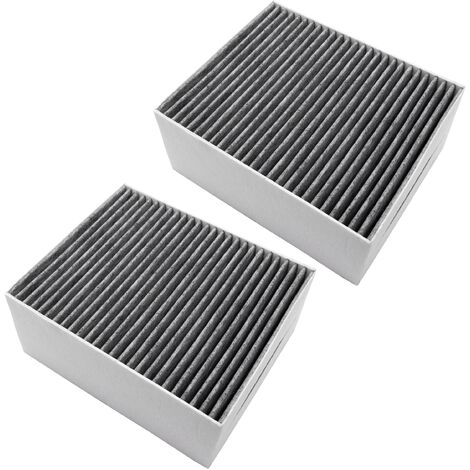 vhbw 2x filtro ai carboni attivi compatibile con Siemens LC96BC530/02,  LC96BC530/03, LC96GA230/01 cappa