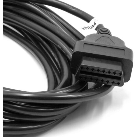 Vhbw Prolunga OBD2 Da Femmina A Maschio 16 Pin – Cavo Diagnostico 30cm Per Veicoli E Scanner - 2