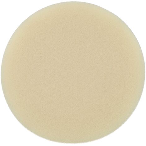 4 Cuscinetti Lucidatura In Feltro Di Lana - 5cm Diametro, Per Lucidatrice Orbitale, Auto, Vetro - Foto 6