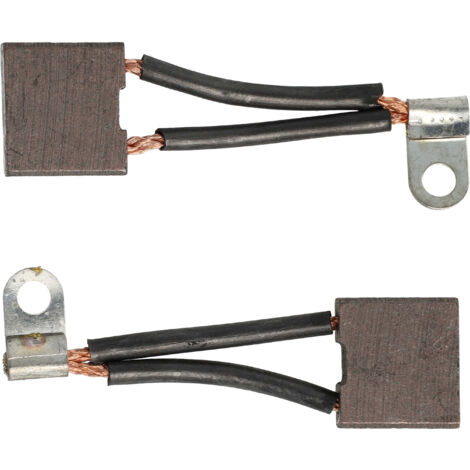 vhbw 2x spazzola carbone 12 x 6 x 5,5 mm sostituisce Bosch 2609199169 per avvitatore a percussione