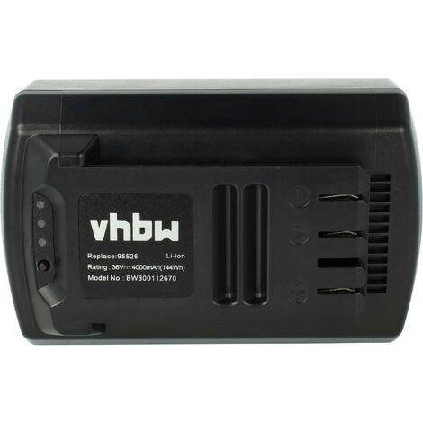 vhbw 3x batteria sostituisce Creative CAS101 per fotocamera (500mAh, 3,6V, Li-Ion