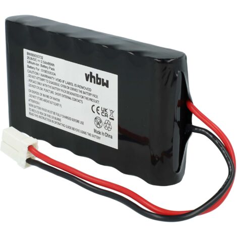 vhbw Accu compatibel met Wiper i100S, i130s, i70 grasmaaier (2500mAh, 25,9V, Li-Ion