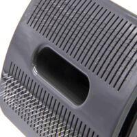 vhbw spazzola per cani compatibile con Dyson DC08 Teleskop, DC11, DC08,  DC07 aspirapolvere - Auto-pulente, grigio