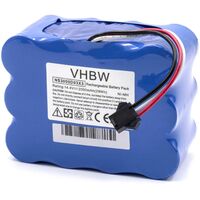vhbw NiMH batteria 2000mAh (14.4V) compatibile con robot aspirapolvere home  cleaner H.Koenig SWR22