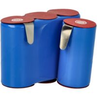 Batteria 3000mAh 4.8V Per Vileda AS-193E9A E S01 - Tecnologia Ni-MH, Grigia