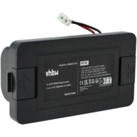 vhbw batteria compatibile con Rowenta Explorer 20 RR682, 20 RR687, 40 R727, 40 RR724, 20, 40 home cleaner Nero (2600mAh, 14,4V, Li-Ion)