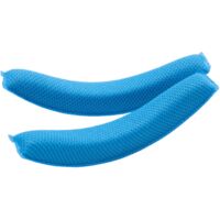 vhbw imbottitura per archetto di ricambio compatibile con Logitech F450,  G35, G430, G930 cuffie, headset - blu