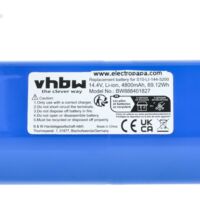 vhbw batteria compatibile con LG HOM-BOT VR6340LV, VR63475LV, VR63485LV