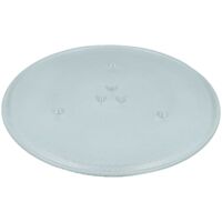 Vhbw piatto universale per diversi forni a microonde ad es. compatibile con Bosch, Siemens, Bauknecht - Piatto girevole, 31,5 cm, vetro trasparente | Leroy Merlin