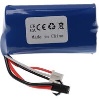 Batteria Li-Po Vhbw 850mAh 7,4V Per Modellismo - Connessione SM-2P - 56x30x17 Mm - 2