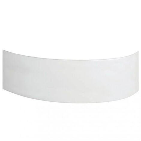 Signature Artemis Offset Corner Bath Panel 560mm H x 1500mm W - White
