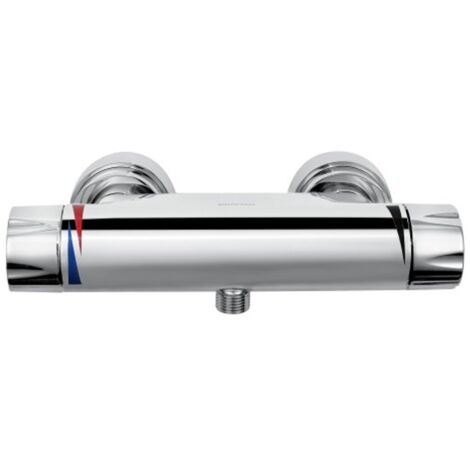 Bristan Opac Thermostatic Bar Shower Valve Round Handle - Chrome
