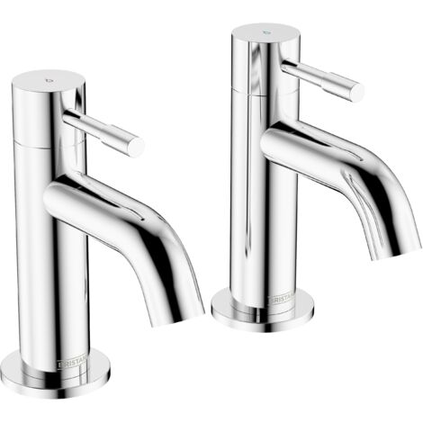 Bristan Mila Bath Taps Pair Pillar Mounted - Chrome (1/5)