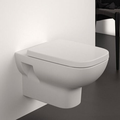 Ideal Standard I.Life A Rimless Wall Hung Toilet (inc Soft Close Wrapover Seat) (1/5)