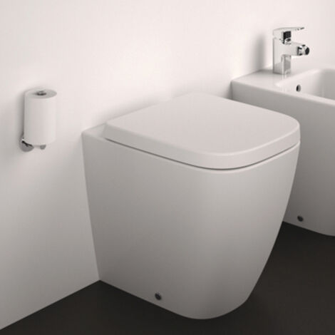 Ideal Standard I.Life S Rimless Back to Wall Toilet (inc Soft Close Wrapover Seat) (1/5)