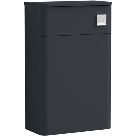 Nuie Core Back to Wall WC Toilet Unit 500mm Wide - Satin Anthracite
